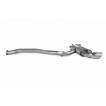 GPF-back exhaust Toyota GR Yaris Scorpion Exhaust - non-resonated / polished trims