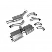 Valved GPF-back exhaust Audi S3 (8Y) Quattro Sportback Scorpion Exhaust - resonated / polished trims