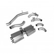 Valved GPF-back exhaust Audi S3 (8Y) Quattro Sportback Scorpion Exhaust - non-resonated / carbon fibre trims