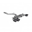 Valved GPF-back exhaust Audi S3 (8Y) Quattro Sportback Scorpion Exhaust - non-resonated / carbon fibre trims