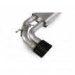 Valved Cat-back exhaust Audi TT RS (8S) 2.5 TFSI Scorpion Exhaust - resonated / black coated trims