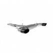 Cat-back exhaust Audi TT RS (8S) 2.5 TFSI Scorpion Exhaust - resonated / black coated trims