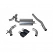 Valved GPF-back exhaust BMW M135i (F40) Scorpion Exhaust - Daytona black trims