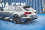 Maxton Design Boční lišty zadního nárazníku V.2 Audi RS6 / RS7 (C8) - karbon