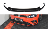 Maxton Design Spoiler předního nárazníku VW Golf VII Facelift - texturovaný plast