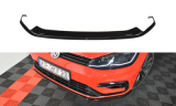 Maxton Design Spoiler předního nárazníku VW Golf VII Facelift - texturovaný plast