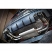 Cobra Sport Valved Turboback exhaust with sports catalyst Audi S3 (8V) 5-door Sportback - resonated / TP92-BLK tips