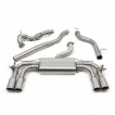 Cobra Sport Valved Turboback de-cat exhaust Audi S3 (8V) 5-door Sportback - non-resonated / TP92-BLK tips