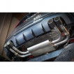 Cobra Sport Valved catback exhaust Audi S3 (8V) Limousine - non-resonated / TP92-BLK tips