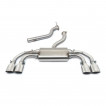 Cobra Sport GPF-back exhaust Audi S3 (8Y) 5-door Sportback - non-resonated / TP89-BLK tips