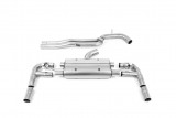 Catback exhaust 80mm AUDI RS3 8V Sedan 2.5 TFSI Milltek Sport - Non-Resonated / Titanium brushed oval tips