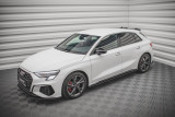 Maxton Design Prahové lišty Street Pro AUDI A3 S-Line / S3 (8Y) - červeno-černé