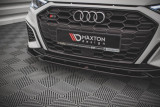 Maxton Design Spoiler předního nárazníku AUDI A3 S-Line / S3 (8Y) V.3 - karbon