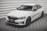 Maxton Design Spoiler předního nárazníku BMW 3 (G20) V.1 - černý lesklý lak