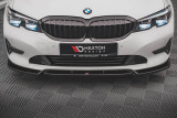 Maxton Design Spoiler předního nárazníku BMW 3 (G20) V.1 - černý lesklý lak