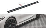 Maxton Design Spoiler předního nárazníku VW Golf VIII GTI - texturovaný plast