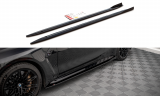 Maxton Design Spoiler předního nárazníku VW Golf VIII GTI - texturovaný plast