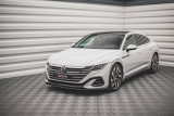 Maxton Design Spoiler předního nárazníku Street Pro VW Arteon R-Line Facelift - černý