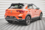 Maxton Design Lišta zadního nárazníku VW T-Roc - karbon