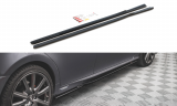 Maxton Design Spoiler předního nárazníku VW Golf VIII GTI - texturovaný plast