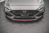 Maxton Design Spoiler předního nárazníku s křidélky HYUNDAI I30 N Mk3 Facelift V.1 - karbon