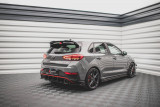 Maxton Design Boční lišty zadního nárazníku s křidélky HYUNDAI I30 N Mk3 Facelift V.1 - karbon