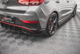 Maxton Design Spoiler předního nárazníku VW Golf VIII GTI - texturovaný plast