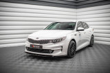 Maxton Design Spoiler předního nárazníku KIA Optima Mk4 V.1 - černý lesklý lak