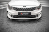 Maxton Design Spoiler předního nárazníku KIA Optima Mk4 V.1 - karbon