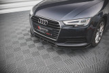 Maxton Design Spoiler předního nárazníku AUDI A4 B9 Avant V.1 - karbon