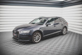 Maxton Design Prahové lišty AUDI A4 B9 Avant - karbon