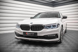 Maxton Design Spoiler předního nárazníku BMW 5 G30 V.1 - černý lesklý lak