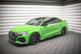 Maxton Design Spoiler předního nárazníku Mercedes AMG A45 S (W177) V.1 - texturovaný plast