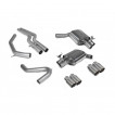 Rear section exhaust Nissan 350Z Scorpion Exhaust - Daytona trims