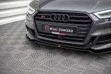 Maxton Design Spoiler předního nárazníku AUDI S3 8V Sportback Facelift V.2 - karbon