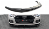 Maxton Design Spoiler předního nárazníku AUDI A6 C8 V.3 - karbon