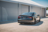 Maxton Design Boční lišty zadního nárazníku AUDI S8 D4 Facelift V.2 - černý lesklý lak