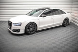 Maxton Design Spoiler předního nárazníku AUDI S8 D4 Facelift V.2 - karbon