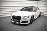 Maxton Design Spoiler předního nárazníku AUDI S8 D4 Facelift V.2 - karbon