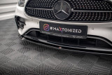 Maxton Design Spoiler předního nárazníku Mercedes AMG A45 S (W177) V.1 - texturovaný plast