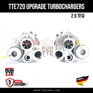 TTE720 Hybridní turbodmychadlo 2.9 TFSI V6 AUDI RS4 RS5 B9 A6 A7 C8 - The Turbo Engineers 