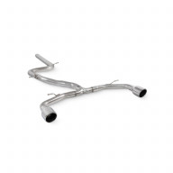 Predator GPFback exhaust Cupra Leon 245 Scorpion Exhaust - Non-resonated / Polished Indy tips