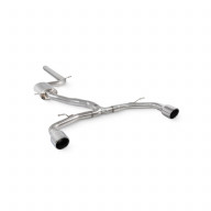 GPFback exhaust Cupra Leon 245 Scorpion Exhaust - Resonated / Polished Indy tips