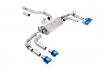 Catback sport exhaust VW Tiguan R 2.0 TSI 235 kW Milltek Sport - Burnt Titanium Tips