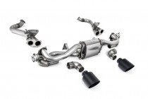 Manifold back exhaust with OPF delete pipe Porsche Boxster Cayman 718 4.0L GT4 GTS PDK From 2/2022 Milltek Sport - Black tips