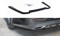 Maxton Design Spoiler zadního nárazníku Mercedes CLS (C257) AMG-Line - černý lesklý lak