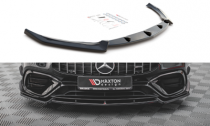 Maxton Design Spoiler předního nárazníku Mercedes AMG CLA 45 Aero (C118) V.1 - texturovaný plast