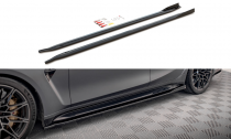 Maxton Design Spoiler předního nárazníku VW Golf VIII GTI - texturovaný plast