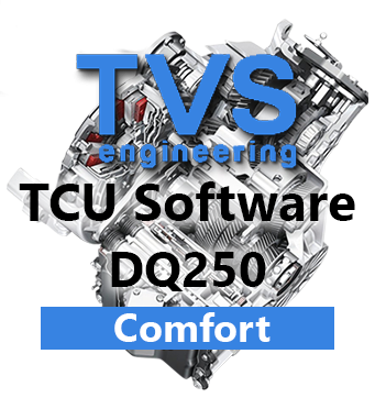 TVS Engineering Stage 1 Drivability software řídící jednotky 6°DSG převodovky DQ250 pro TDI