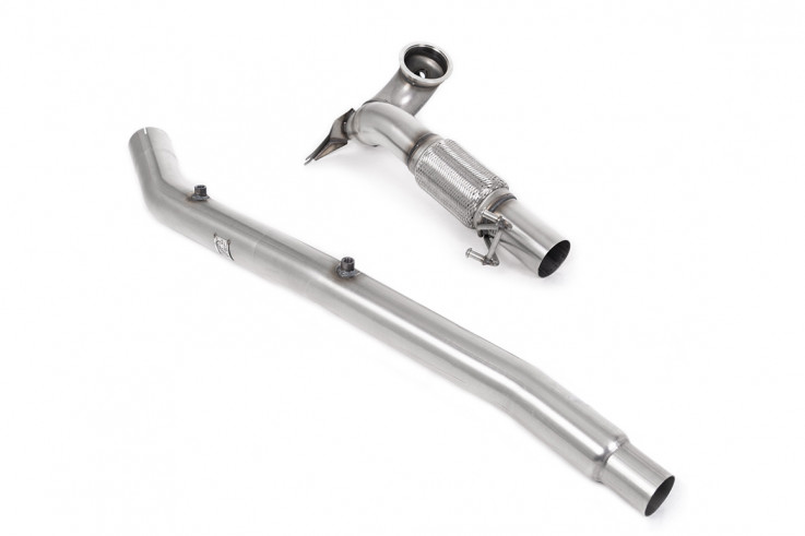 1. Downpipe kit Cupra Formentor 2,0 TSI 180 kW FWD Milltek Sport - Fits OE catback / Decat